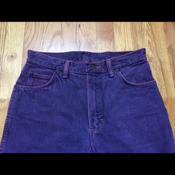 High Waisted Straight Leg Calvin Klein Denim Jeans - Picture 5 of 8